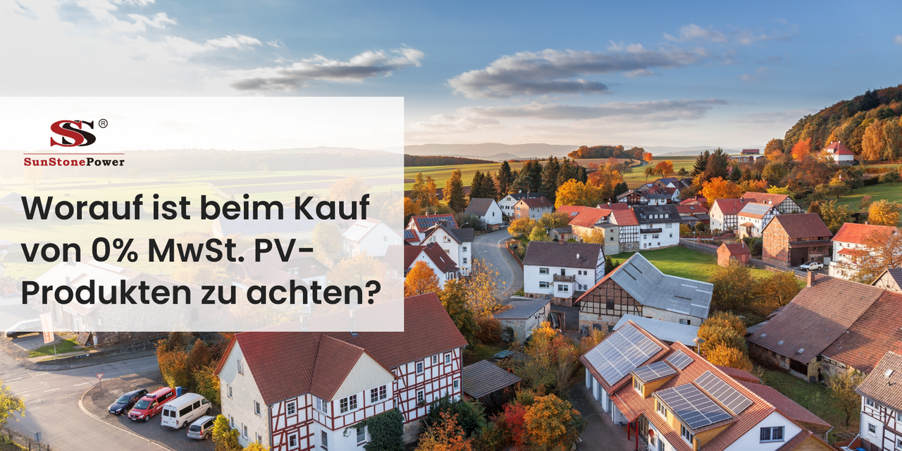 PV-Anlage Mehrwertsteuer 2025 | Sunstone Power