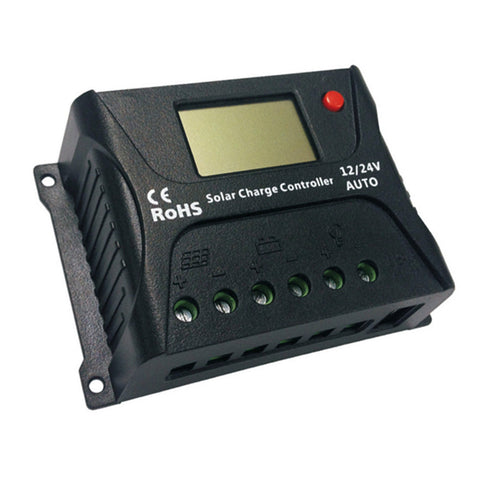 Сонячний контролер PWM 20A 12V/24V для сонячних панелей та AGM акумуляторів | Sunstone Power